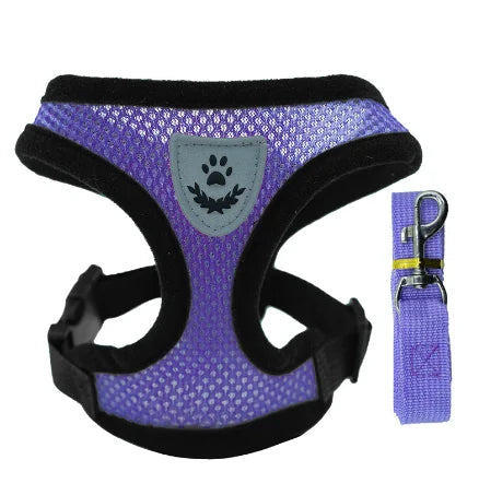 Adjustable Cat Dog Harness Vest