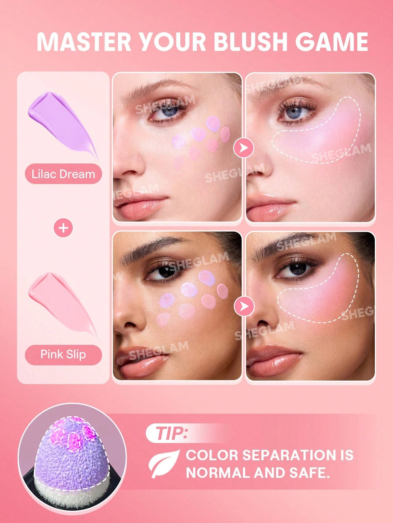 SHEGLAM Color Bloom Liquid Blush