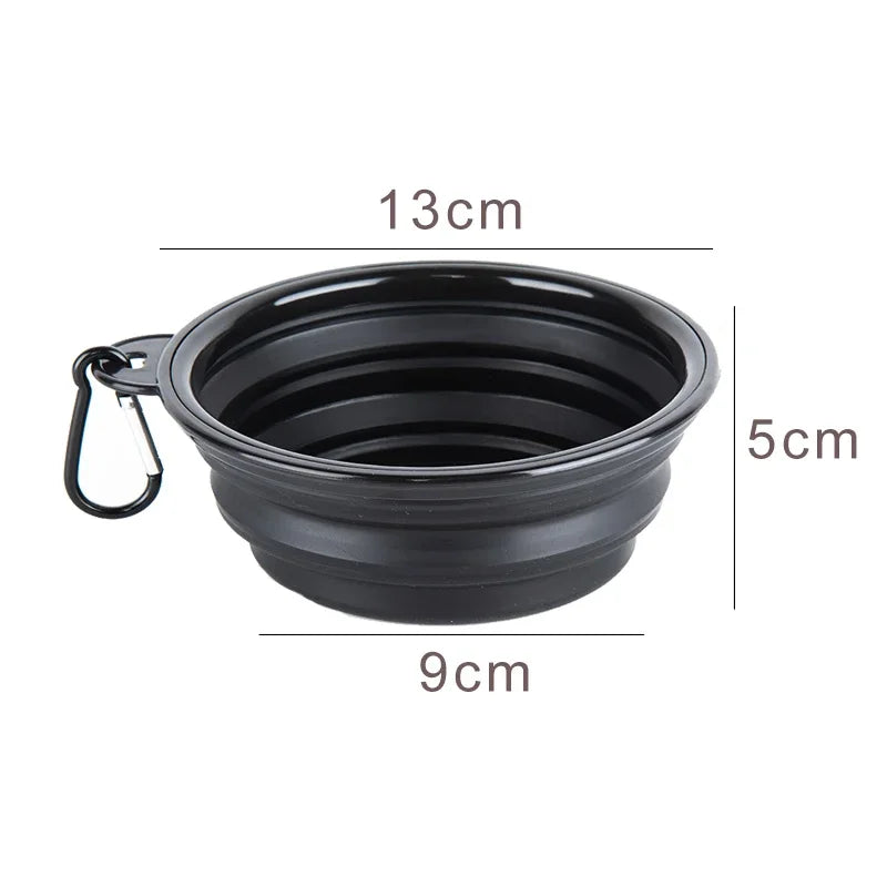Collapsible Portable Dog Bowl