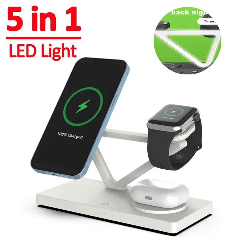 Foldable 100W 4-in-1 Charger