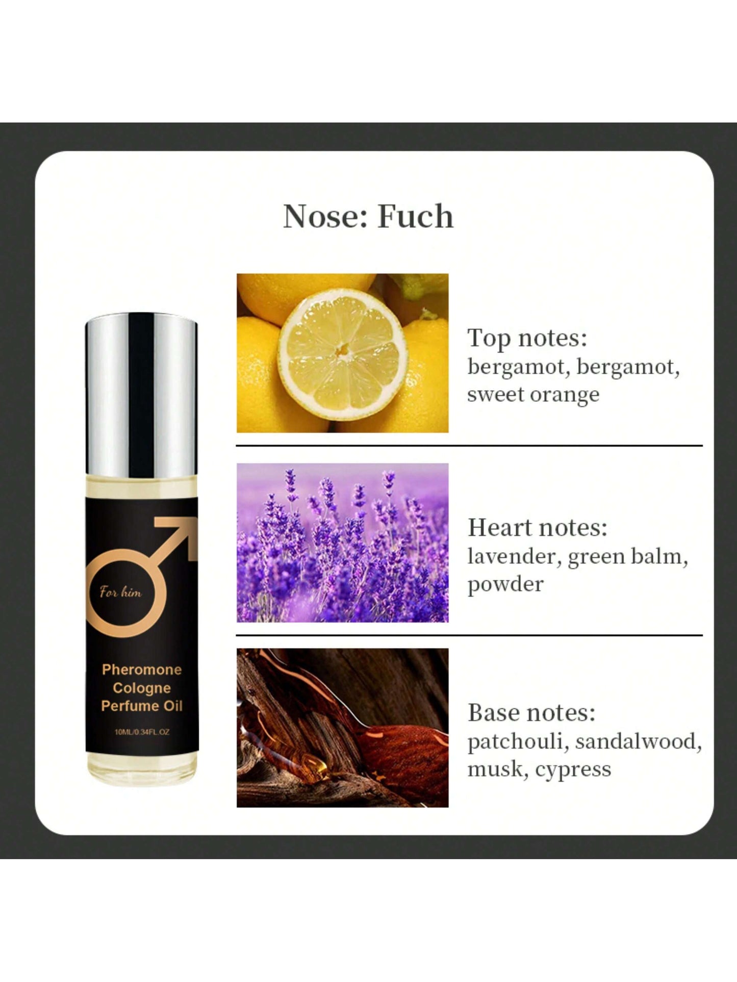 Men’s Pheromone Cologne Roll-On