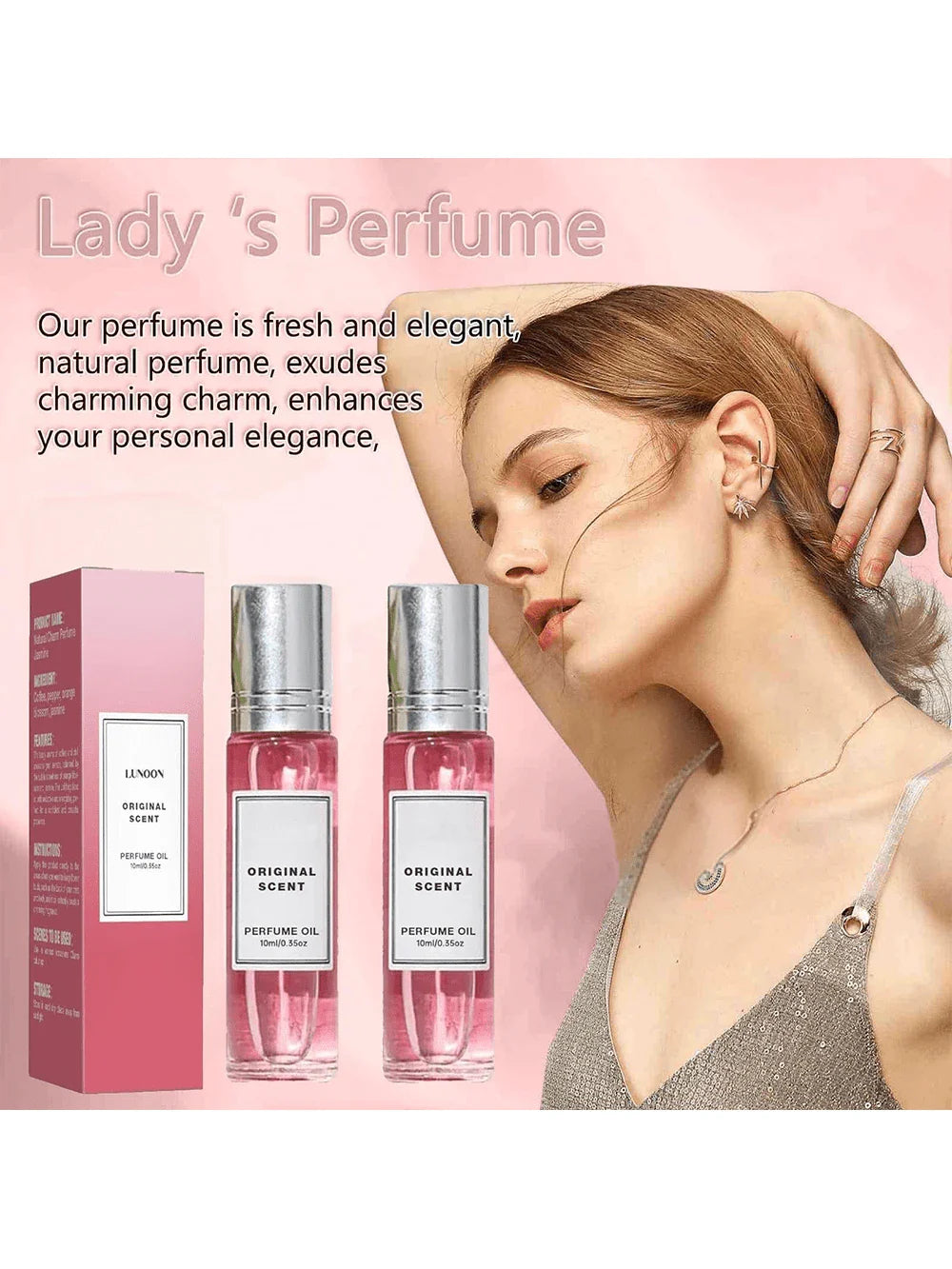 2PCS Pheromone Perfume Oil Set