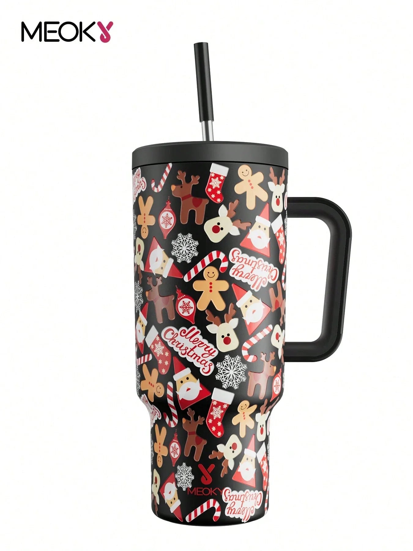 Meoky 40oz Insulated Travel Tumbler