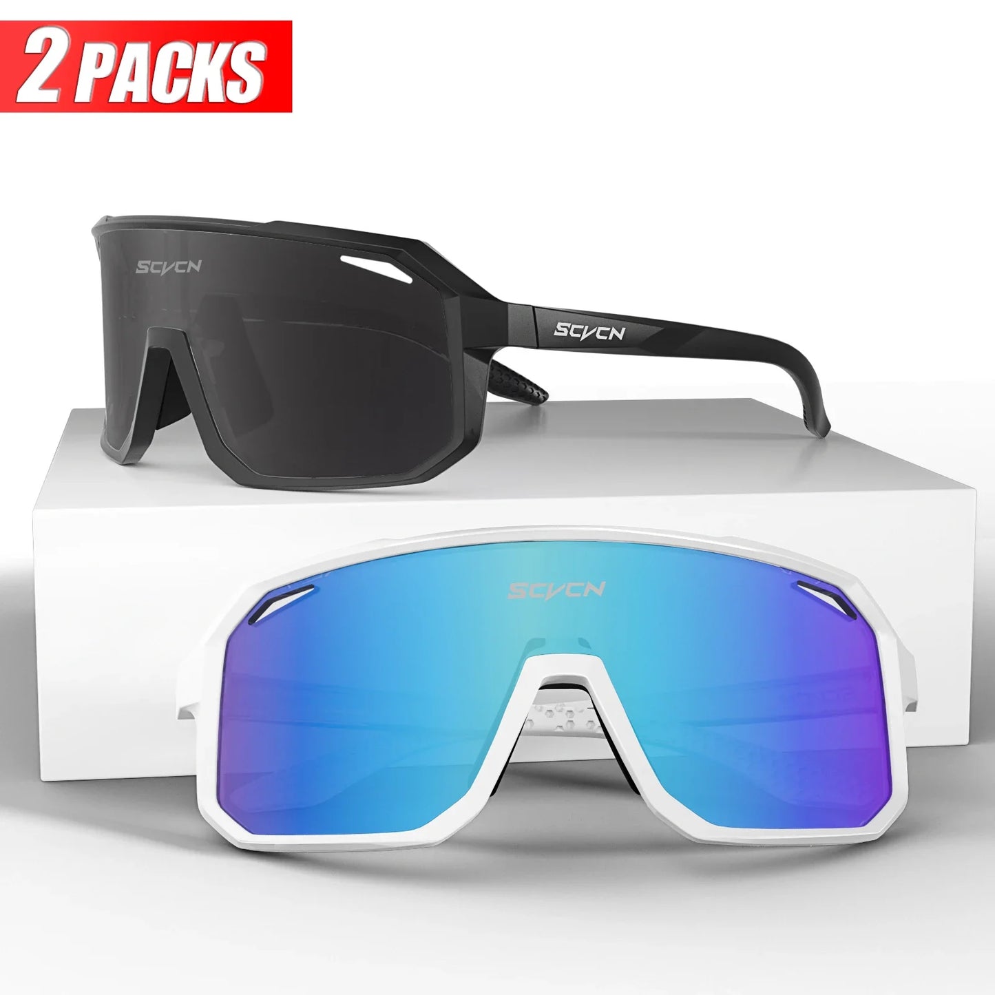 SCVCN UV400 Cycling Sports Sunglasses