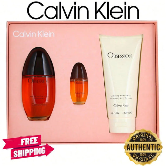 Calvin Klein Obsession For Women 4 Pcs Gift Set