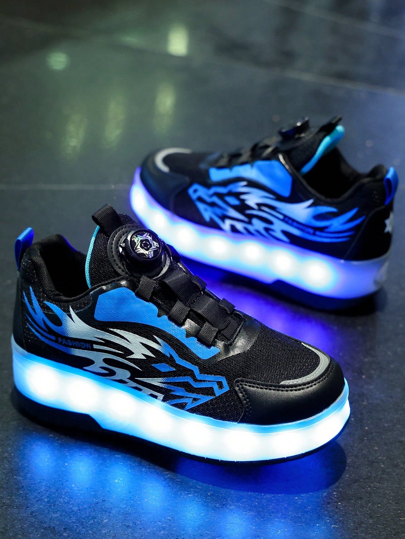 LED Light Up Roller Skate Shoes