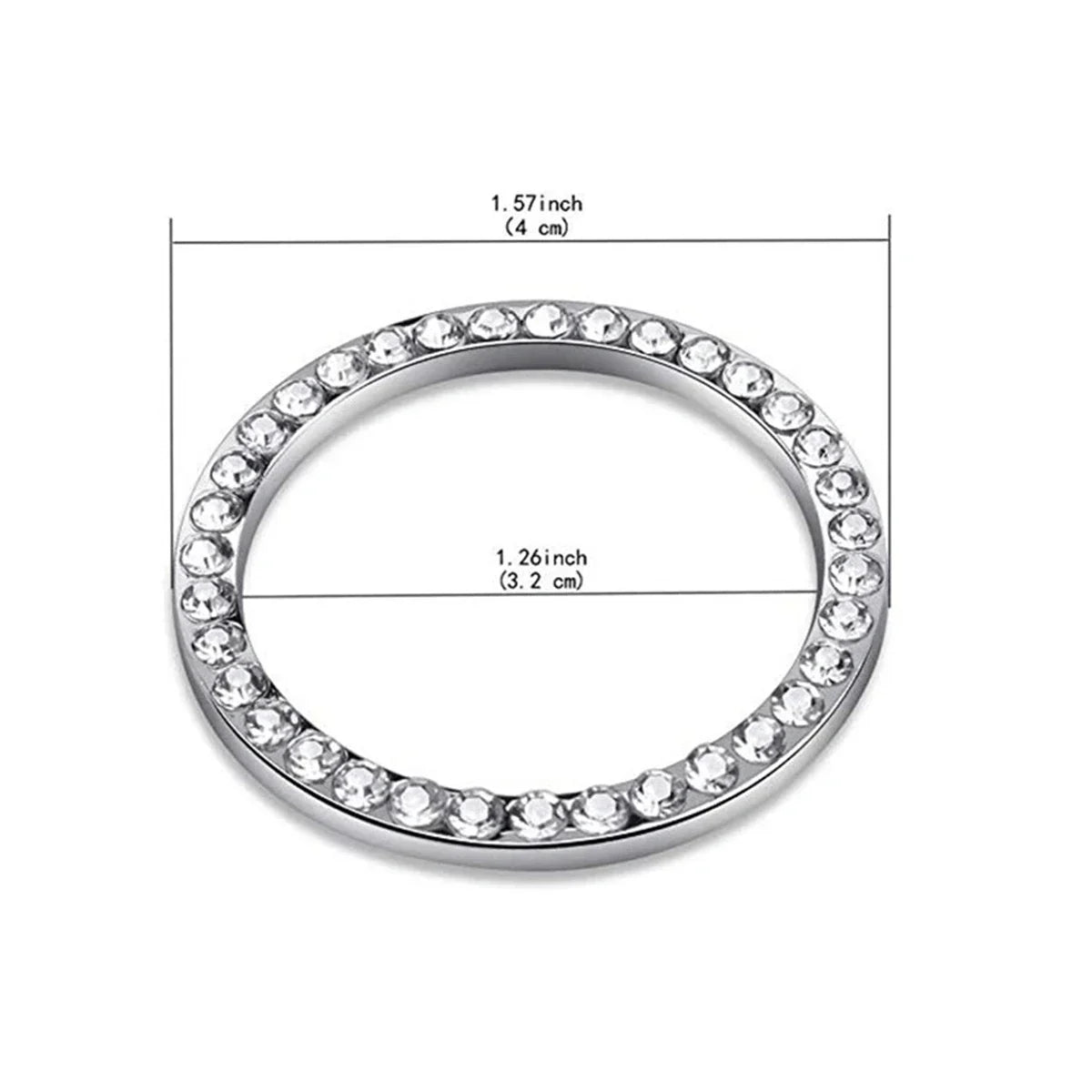 Car Start Button Decoration Ring