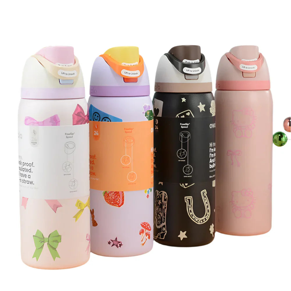Owala FreeSip Girl Hood Bottle