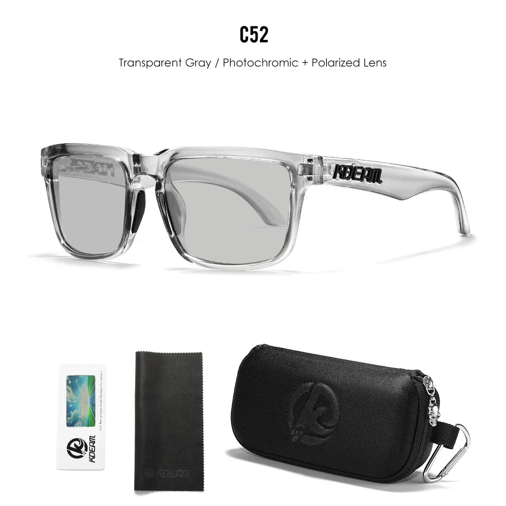 KDEAM Polarized Unisex Square Sunglasses