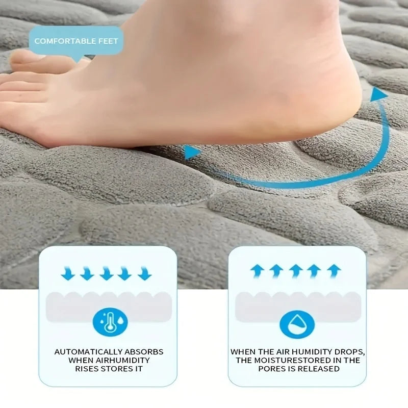 U-Shaped Waterproof Toilet Mat