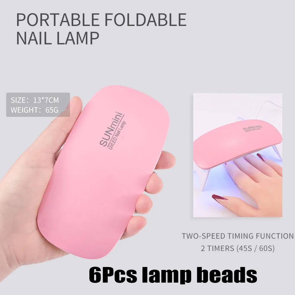 Handheld UV Nail Dryer Lamp