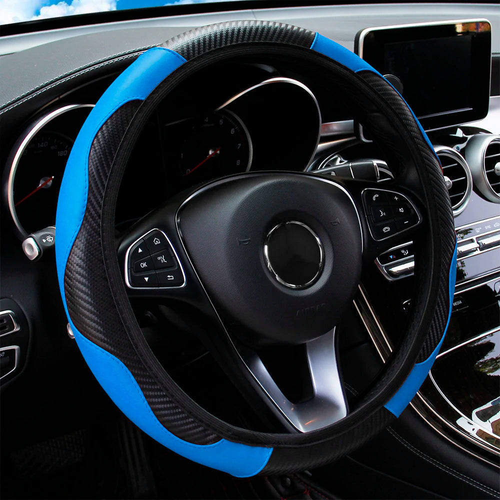 Carbon Fiber Steering Wheel Cover
