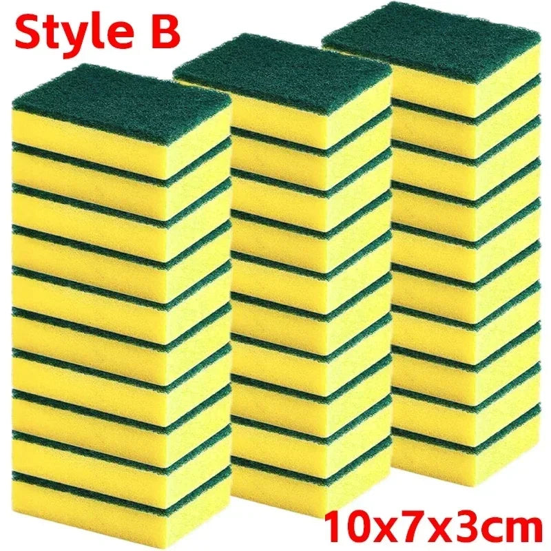 Highly Absorbent Double-Sided Cleaning Sponge
