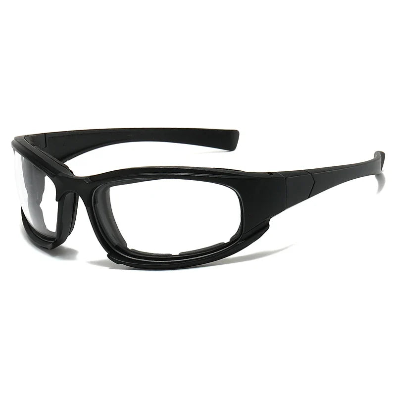 Black Silver Cycling Sports Sunglasses