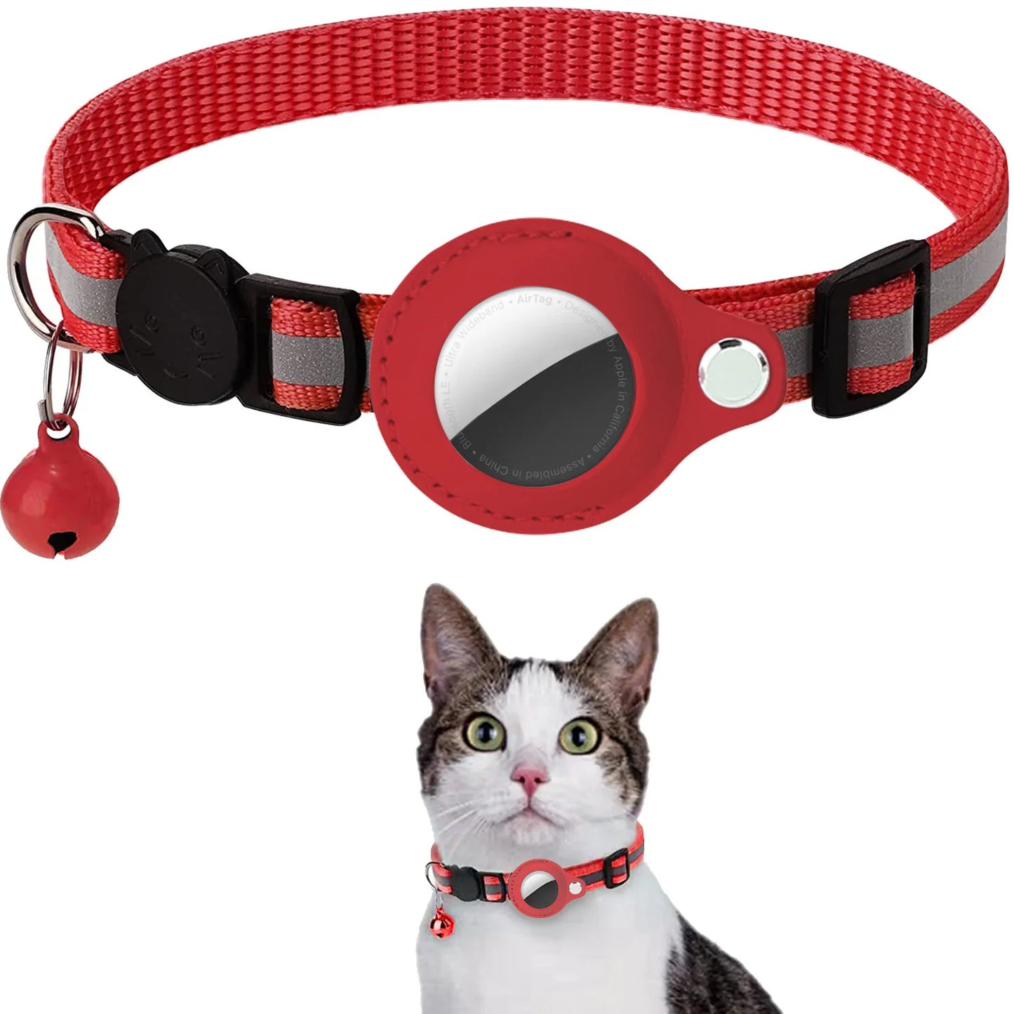 Cat AirTag Reflective Collar