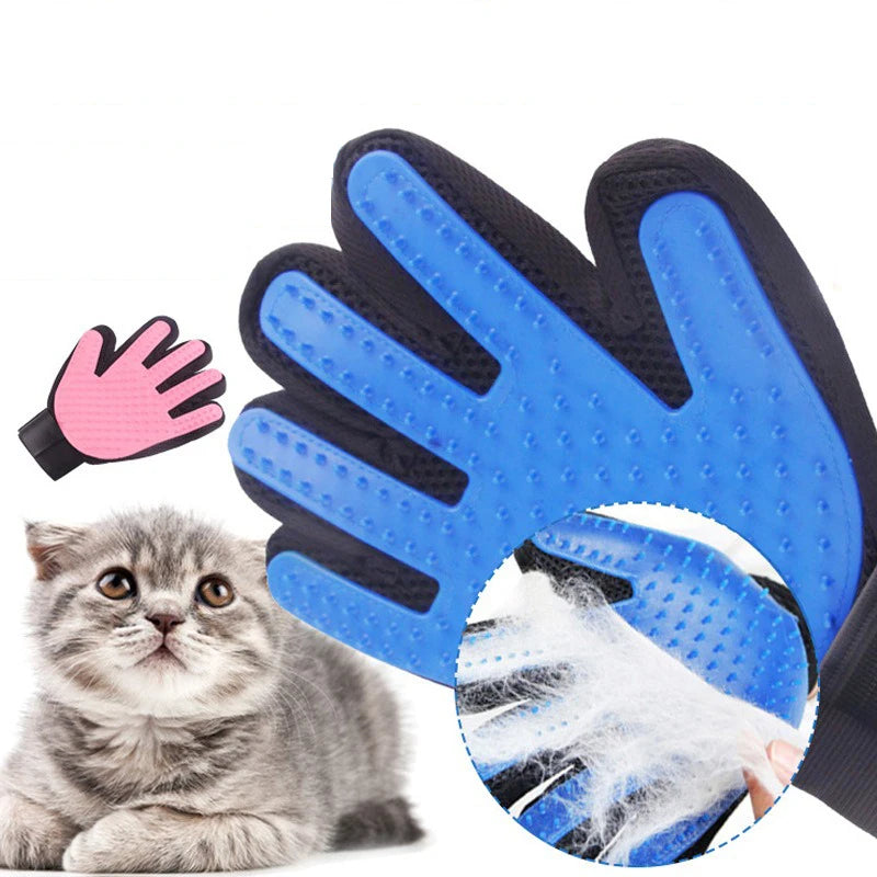 Multicolor Silicone Dog Cat Gloves
