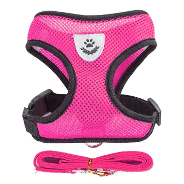 Adjustable Cat Dog Harness Vest