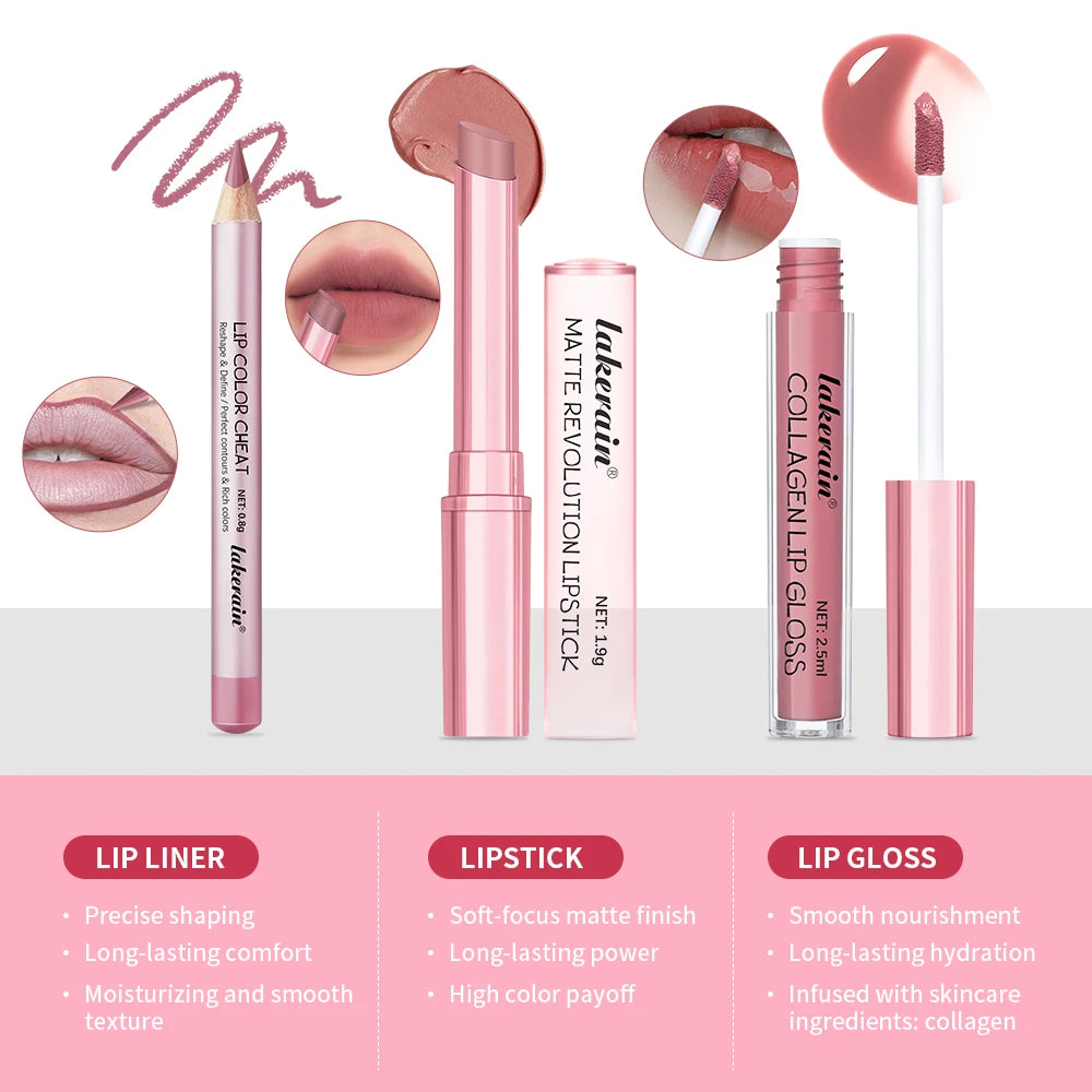 Women Lip Makeup Set