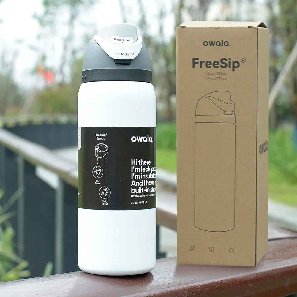 Owala FreeSip Avocado Green Bottle