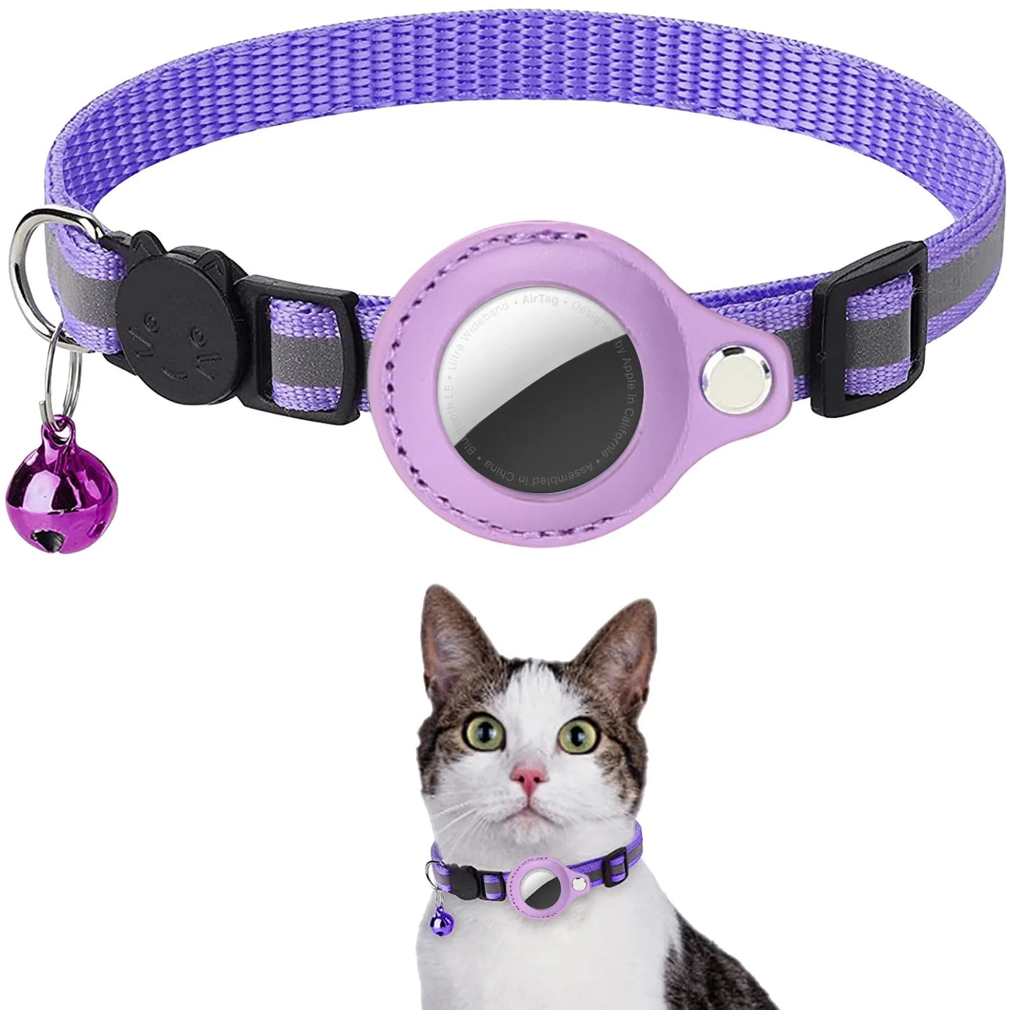 Cat AirTag Reflective Collar