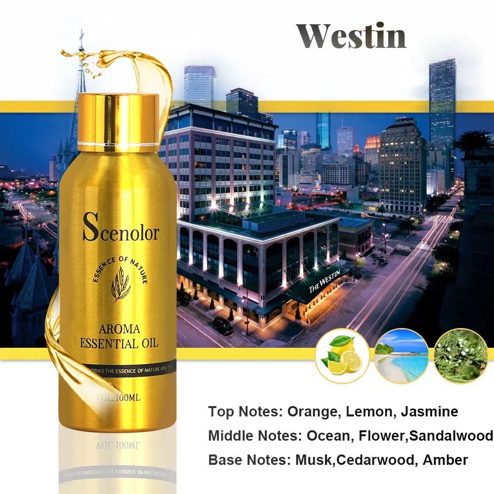 Unisex 100ml Hotel Essential Oil for Diffuser