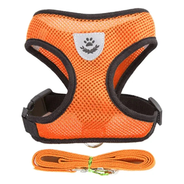 Adjustable Cat Dog Harness Vest