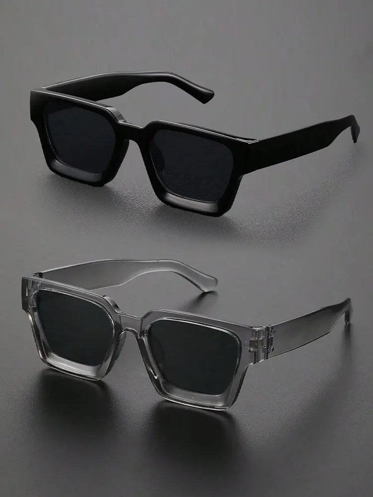 Unisex Square Frame Fashion Sunglasses