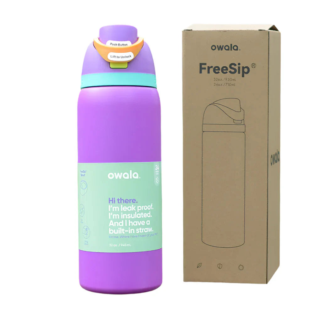 Owala FreeSip Smell The Rosé water bottle