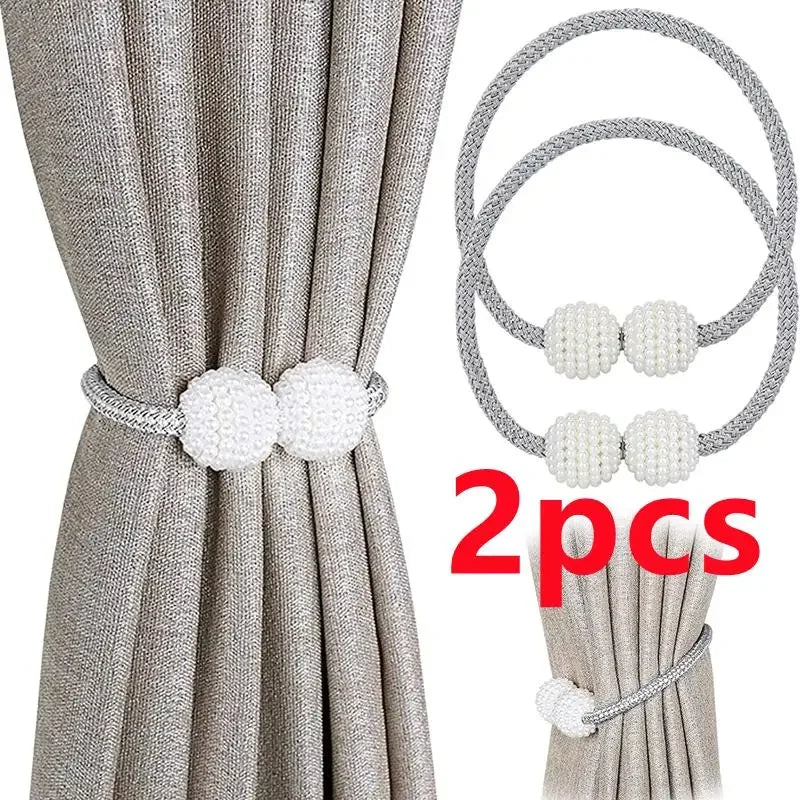 Pearl Magnetic Curtain Tiebacks