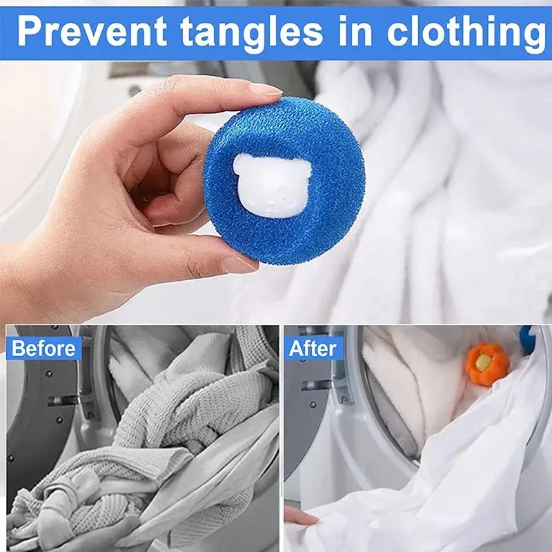 Reusable Pet Hair Remover Balls