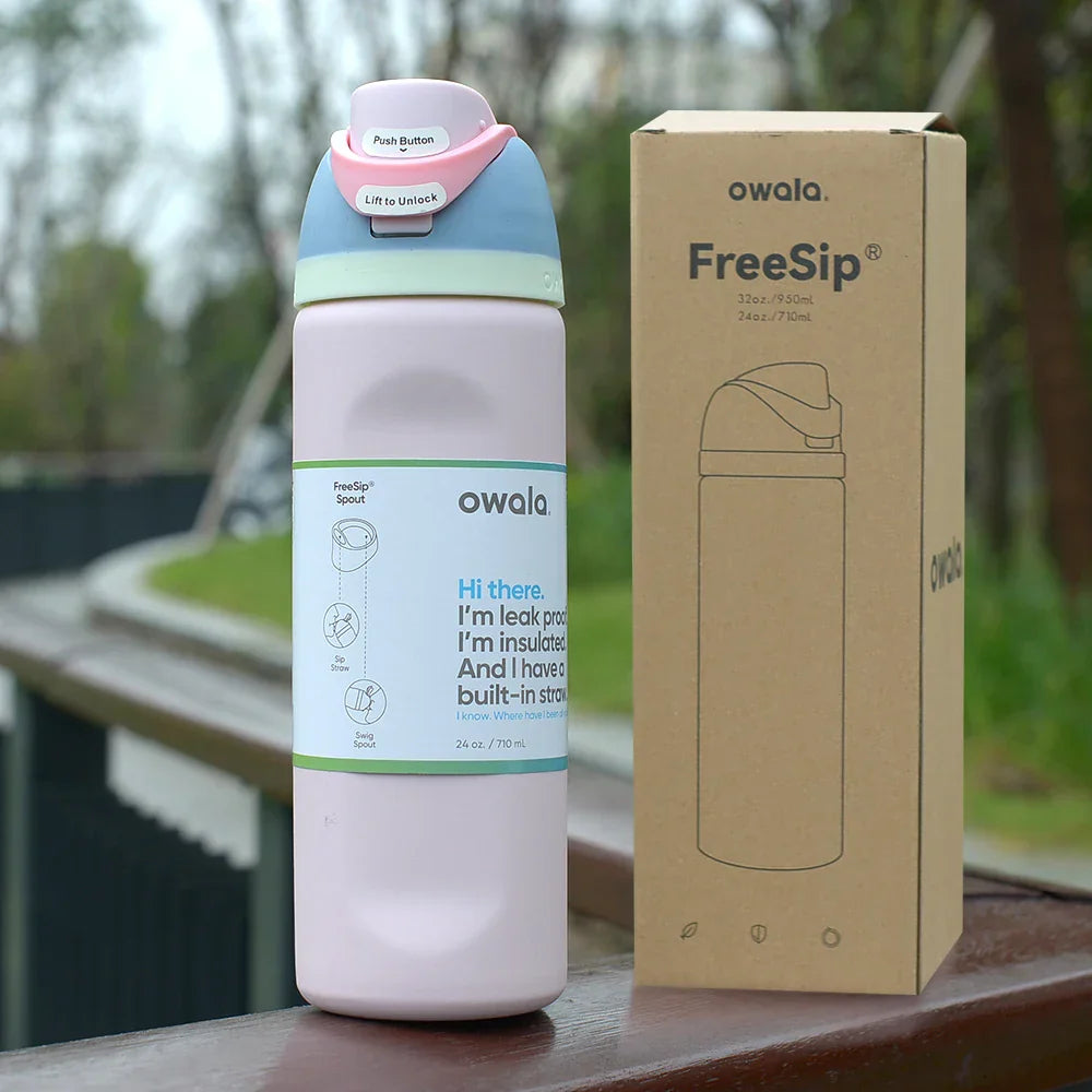 Owala FreeSip Girl Hood Bottle