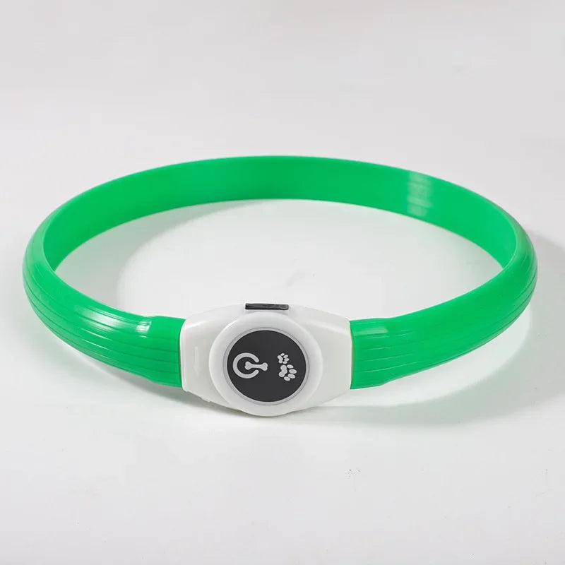 LED Luminous Dog Collar USB