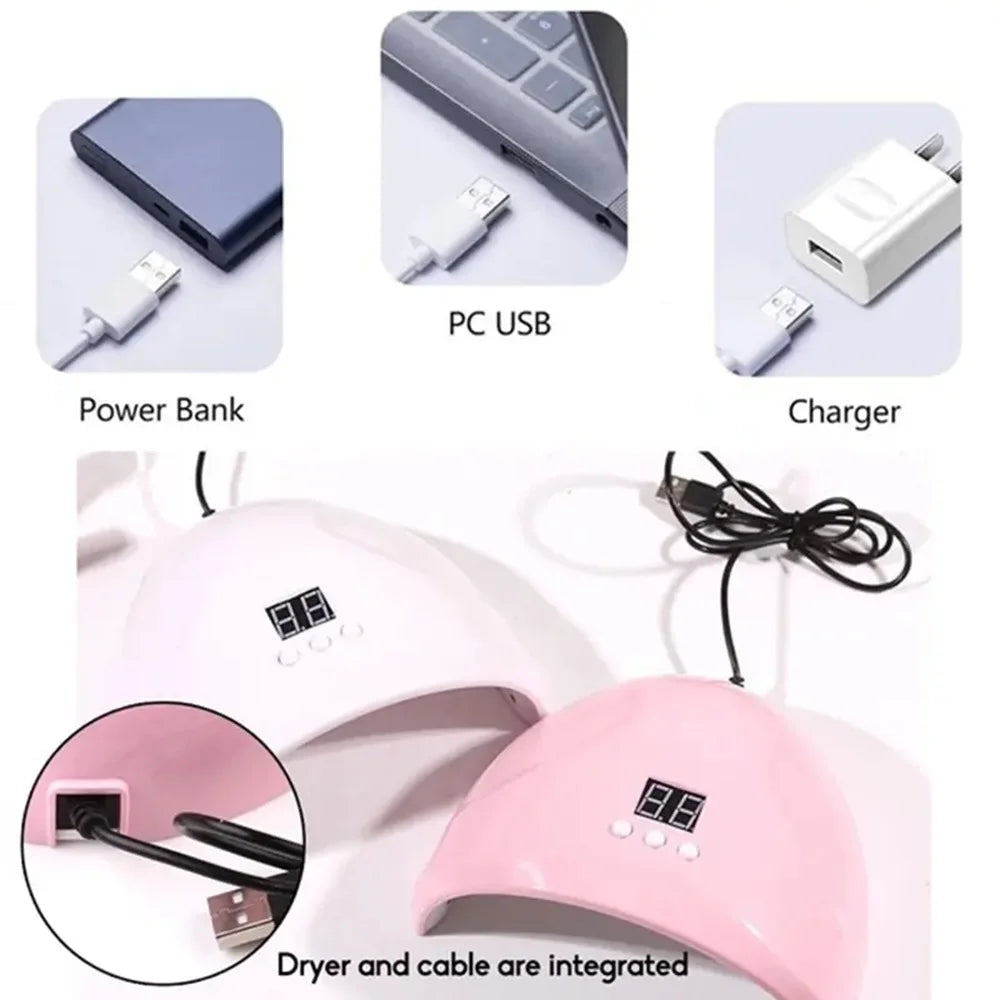 USB LED Nail Curing Lamp