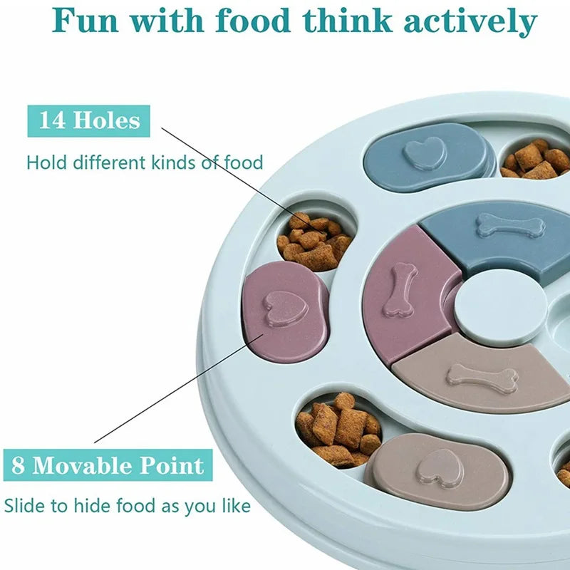 Interactive Dog Food Hiding Bowl