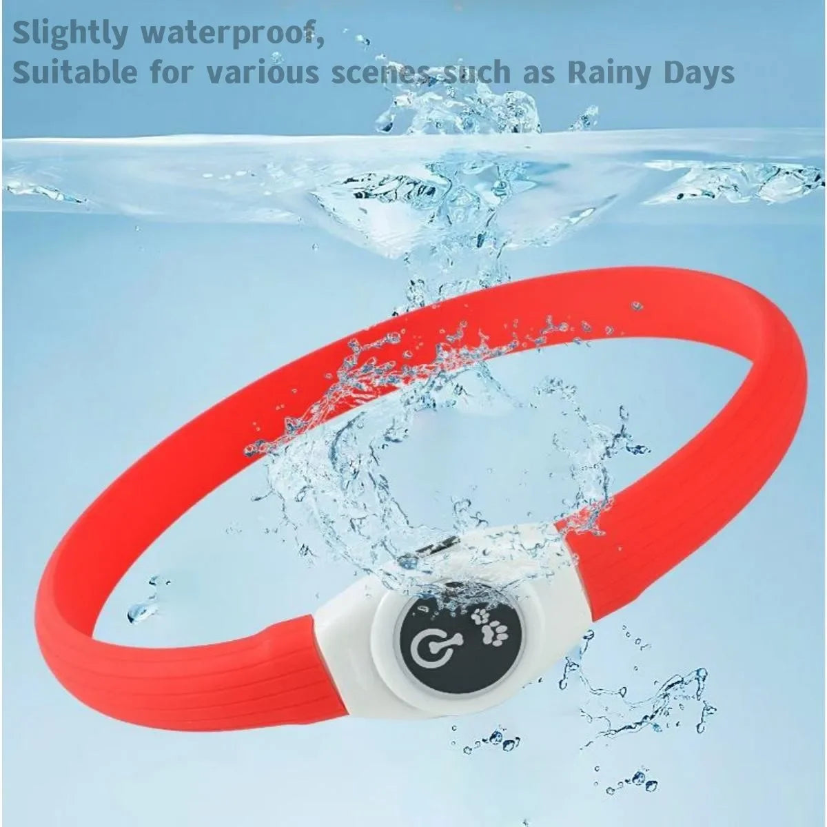 LED Luminous Dog Collar USB