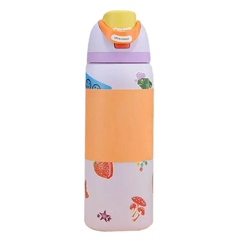 Owala BPA-Free insulated Straw Water Bottle - Bow Pink