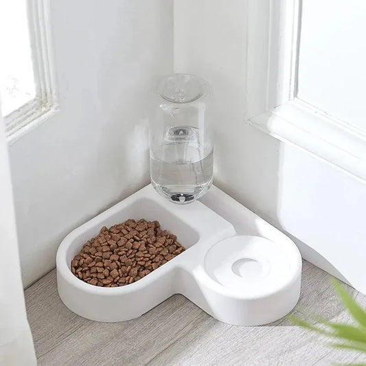 Automatic Pet Drinking Feeding Bowl