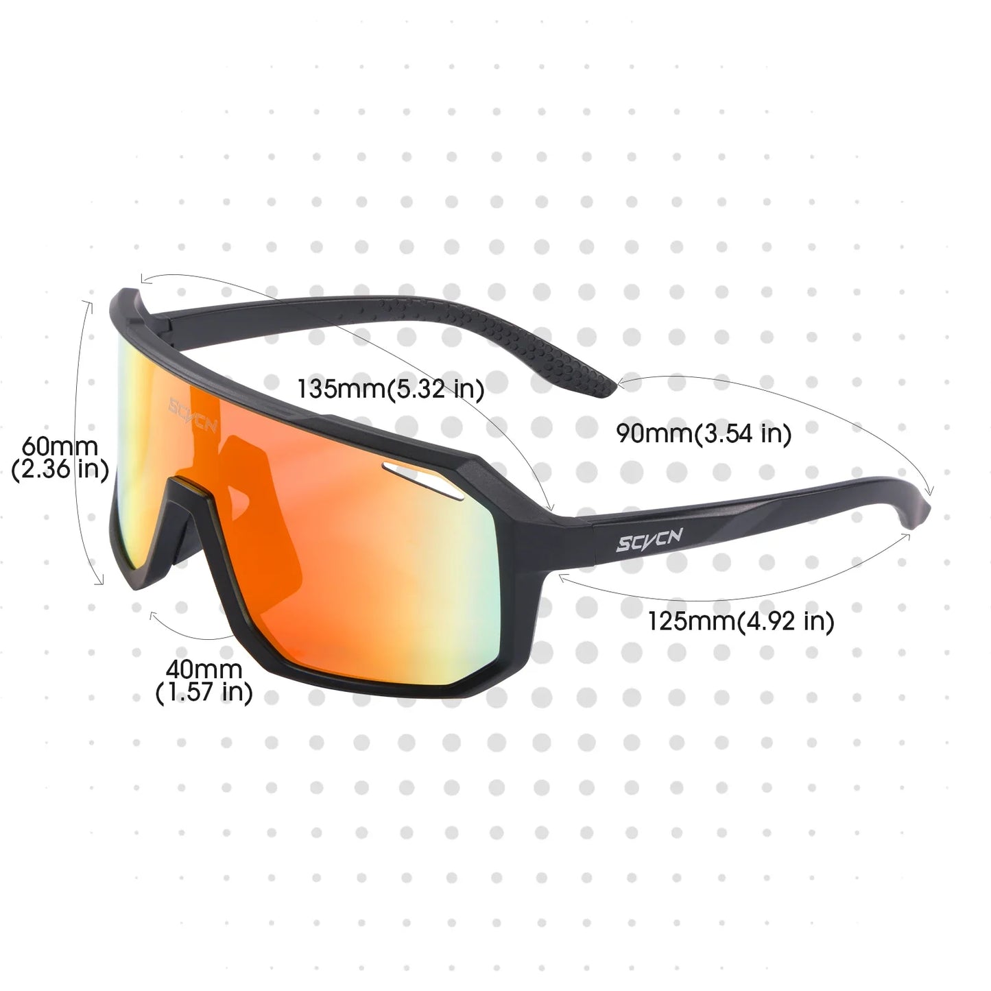 SCVCN HD Luxury Sports Sunglasses