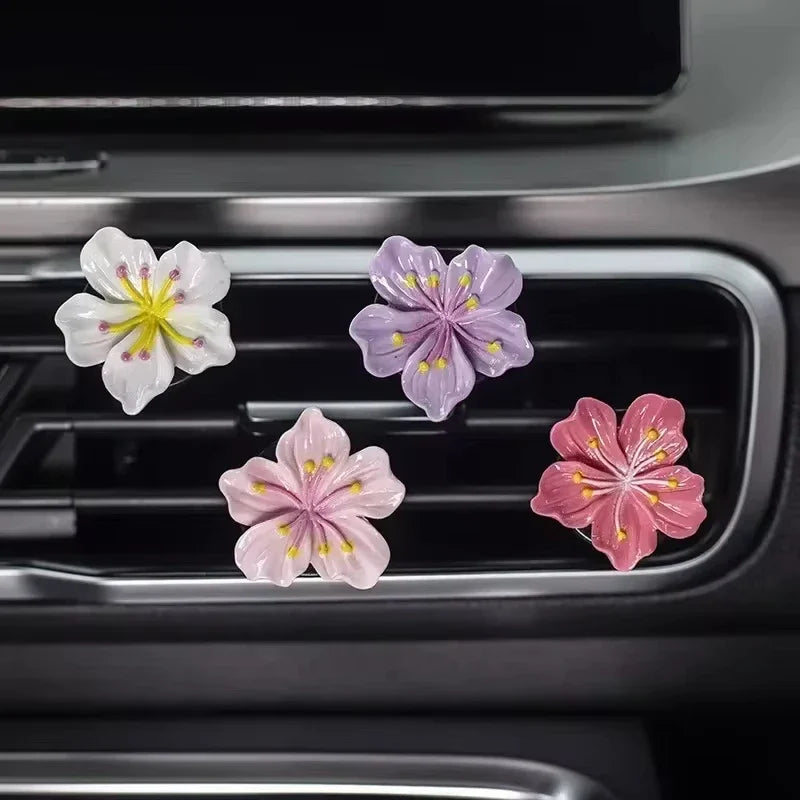 Peach Blossom Car Perfume Clip