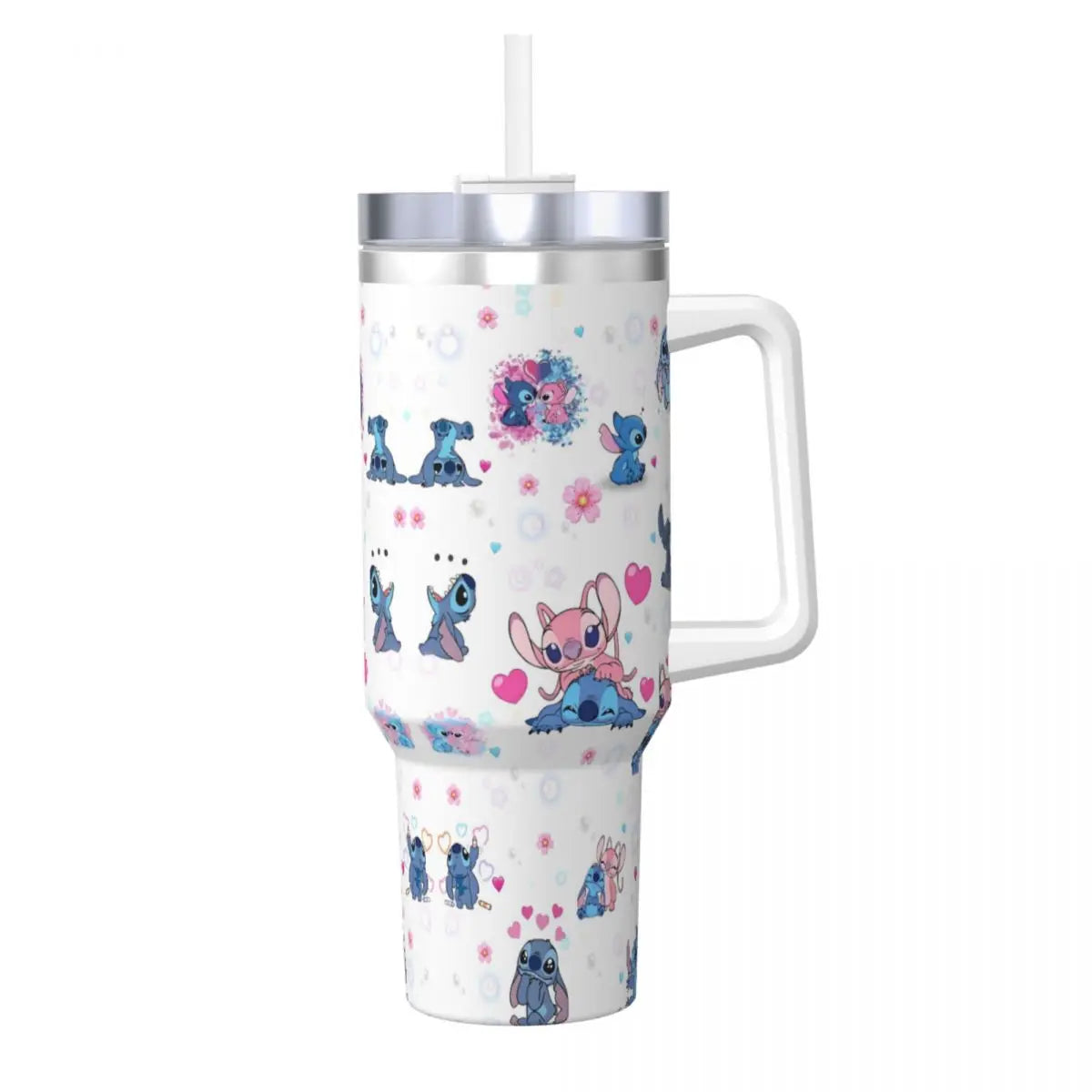 Stitch Kawaii Stainless Steel Tumbler