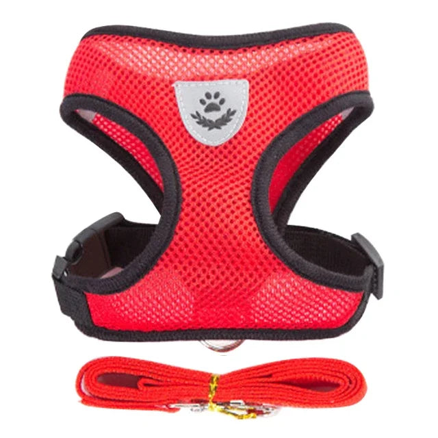 Adjustable Cat Dog Harness Vest