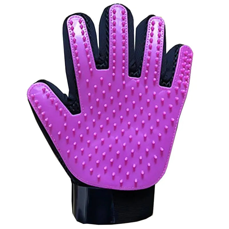 Multicolor Silicone Dog Cat Gloves