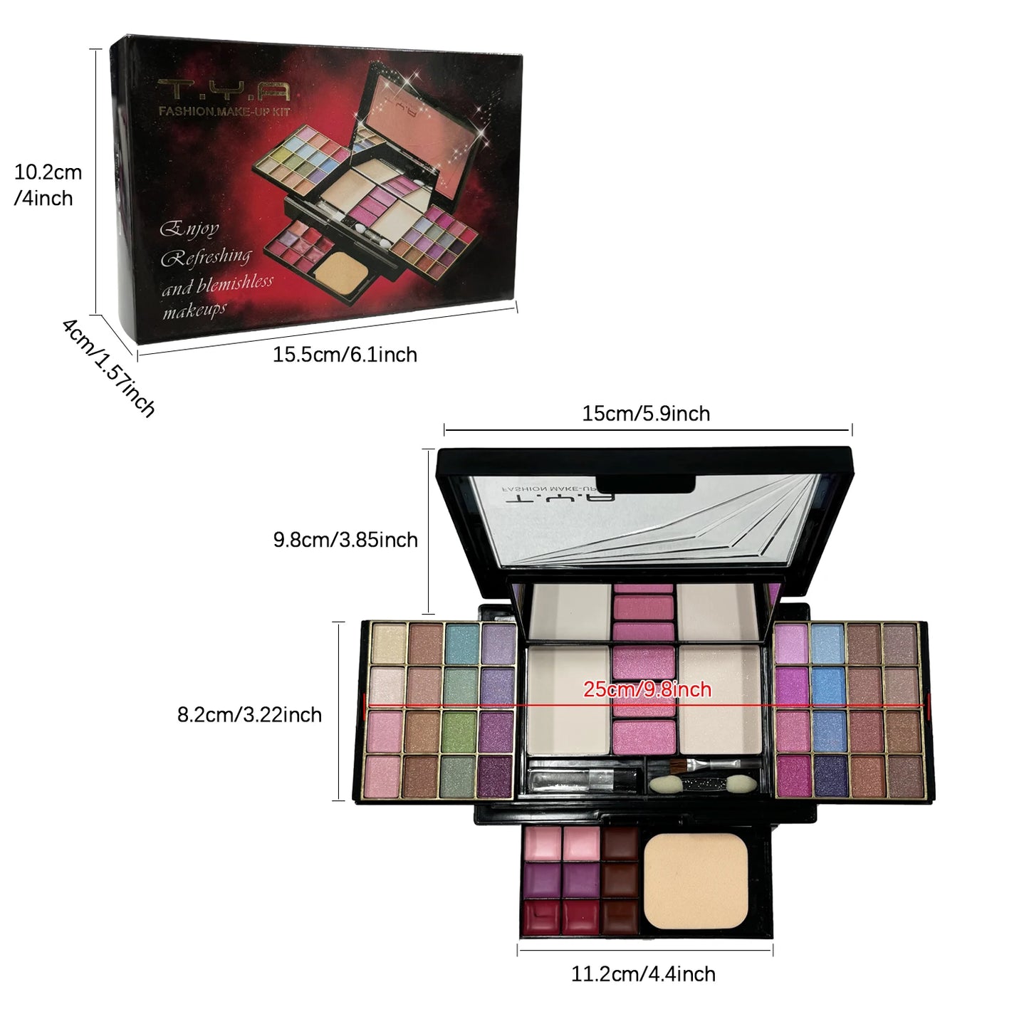 TYA 46-Color Makeup Set
