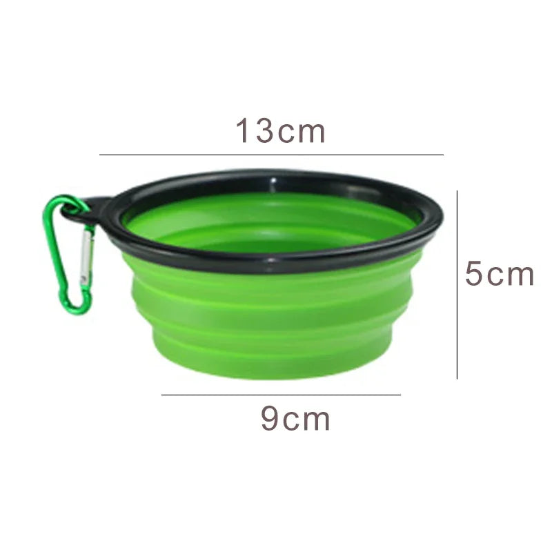 Collapsible Portable Dog Bowl