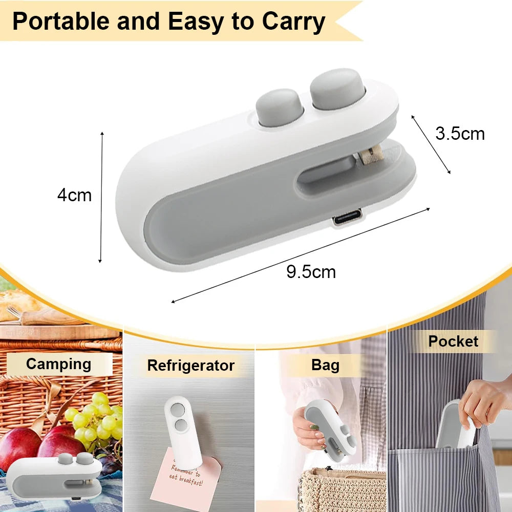 Mini Handheld Food Bag Sealer