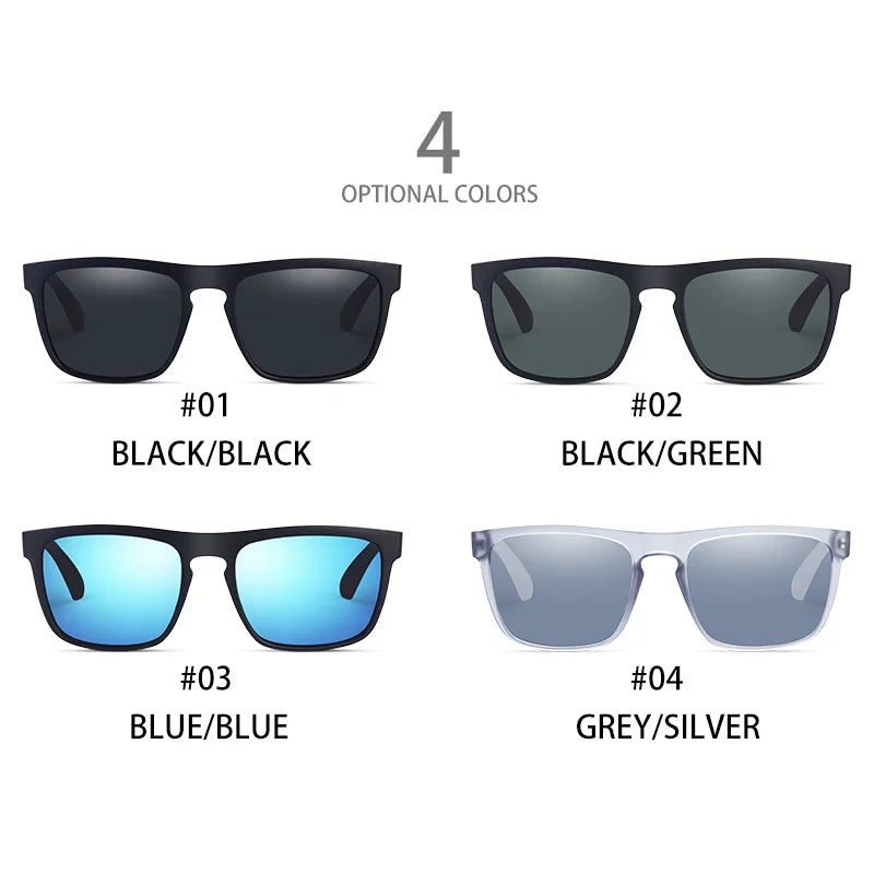 Vintage Square Polarized UV400 Sunglasses