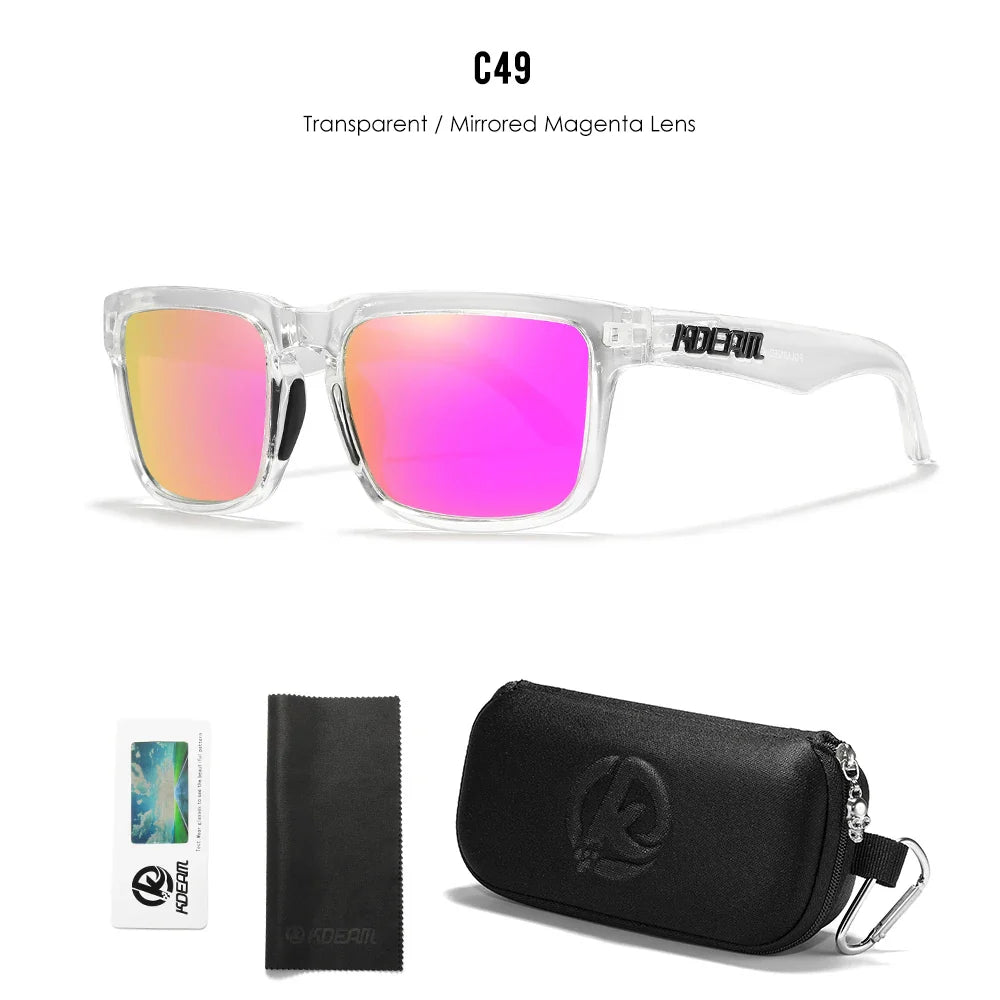 KDEAM Polarized Unisex Square Sunglasses