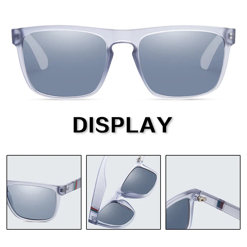 Vintage Square Polarized UV400 Sunglasses
