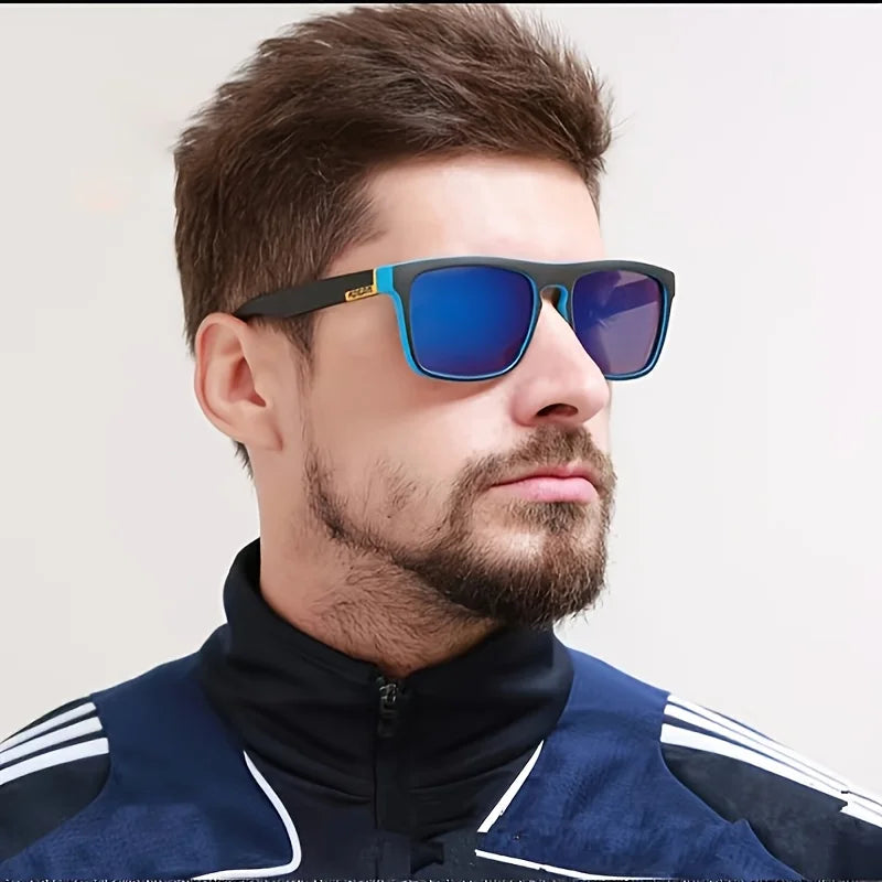 Square Polarized Anti Glare Sunglasses