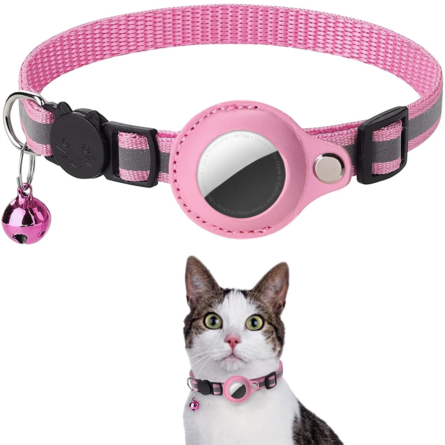 Cat AirTag Reflective Collar